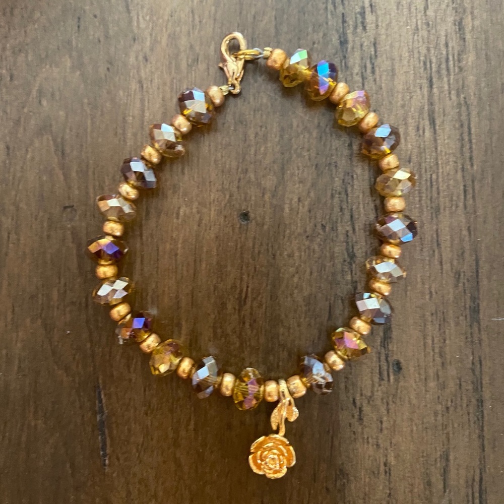 Golden Rose Bracelet